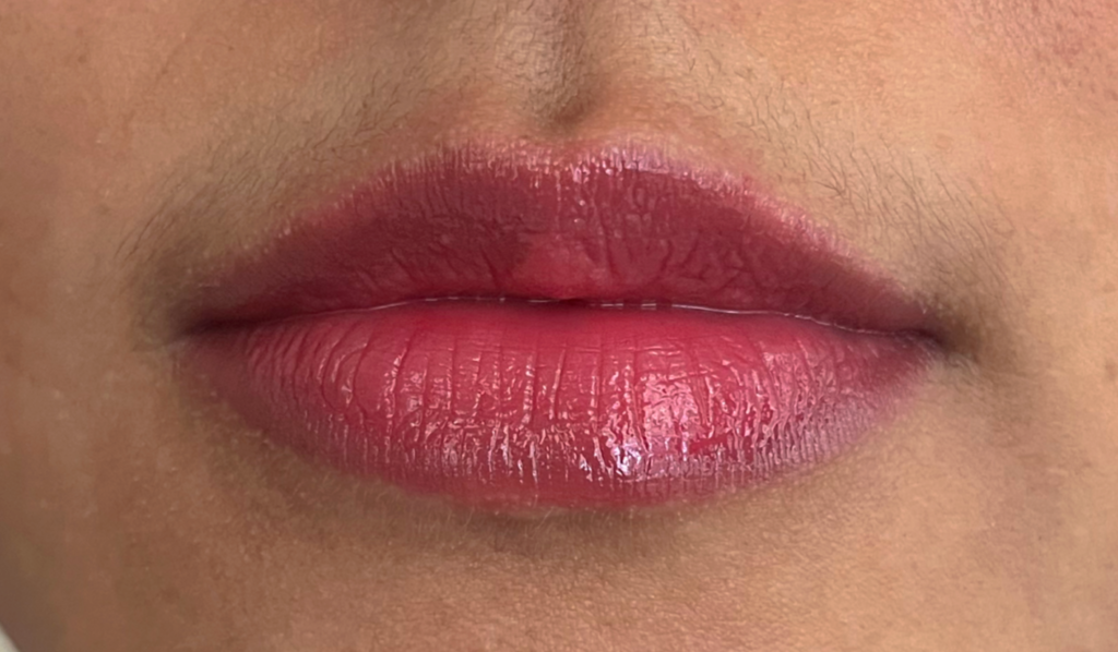Son & Park Arti Spread Color Balm shade 04 Hearty lip swatch